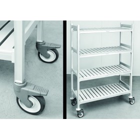 4 Shelves Trolley